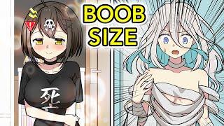 【Anime】What would happen if you had a machine that can change the size of breasts? Comedy Manga