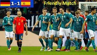 Germany VS Spain 1-1 All Goal n Highlight