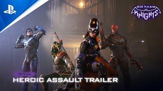 Gotham Knights - Official Heroic Assault Trailer  PS5 Games