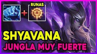 MUY FUERTE  SHYVANA JUNGLA S12 GUÍA ESPAÑOL  CÓMO JUGAR SHYVANA GAMEPLAY ESPAÑOL