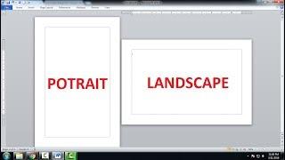 Cara Membuat Halaman Potrait dan Landscape dalam Satu Lembar Kerja di Word