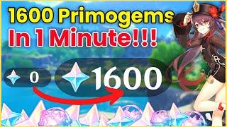 How To Earn Primogems FAST In Under 60 Seconds  Genshin Impact