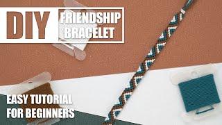 Triple Layer Zigzag Macrame Friendship Bracelets  Easy Tutorial for Beginner