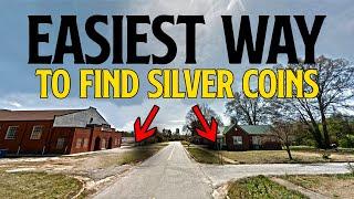 TRIED AND TRUE Method To Finding OLD SILVER COINS Metal Detecting