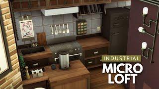 Industrial Micro Loft  2B Jasmine Suites  The Sims 4  Stop Motion  No CC