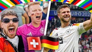 Schweiz VS. Deutschland  - EM STADIONVLOG mit @Trymacs & @Visca96Barca