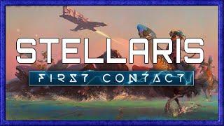 Stellaris First Contact  Patch 3.7.2 with new DLC featuring the 3 new origins - A.I only timelapse