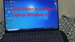 How to Enter Lenovo Laptop in Safe Mode  #safemode  window 10 safe mode