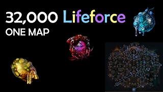 32000 Harvest Lifeforce - 1 Map