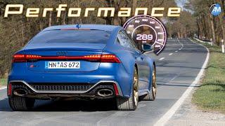 NEW RS7 Performance 630hp  0-290 kmh acceleration  by Automann in 4K