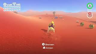 Super Mario Odyssey - Wüstenland - 88 - Durch den eisigen Wasserlauf