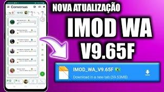 🟢 SAIU NOVA ATUALIZAÇÃO IMOD WA V9.65F EM PORTUGUÊS MAIO 2023