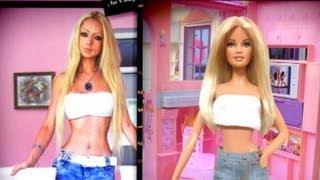 Real-Life Barbie Doll Model Valeria Lukyanova Transforms Herself  Good Morning America  ABC News