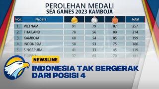 Indonesia Tak beranjak dari Posisi 4 Perolehan Medali Sea Games 2023 Kamboja