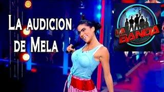 Mela La Melaza cantó   Rata de Dos Patas  Audiciones de La Banda 2015