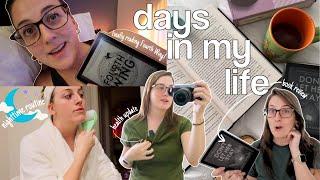 DAYS IN MY LIFE VLOG️ health update nighttime routine read with me + my first book review ever