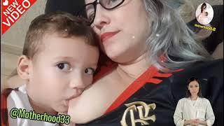 breastfeeding beautiful mom vlog 2024 American ‎@Motherhood33