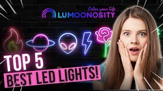 BEST LED NEON SIGN FOR YOUR ROOM  LUMOONOSITY TOP 5 NEON LIGHTS