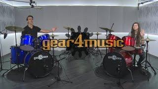 BDK-1 Full Size Starter Drum Kit by Gear4music