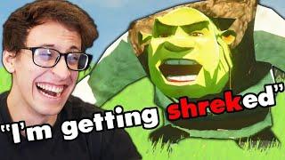 Zelda but if I say Shrek then 10 Shreks spawn