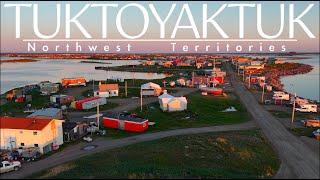 Life At The End Of The Road The Arctic Circle.  Canadas Northern Most Town Tuktoyaktuk.