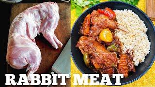 How to make simple but delicious RABBIT stew  rabbit meat recipe