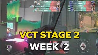 VCT Stage 2 Week 2 Highlights  Insane ACEs  #VALORANT