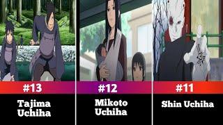 The Strongest Uchiha Clan Members In NarutoBoruto