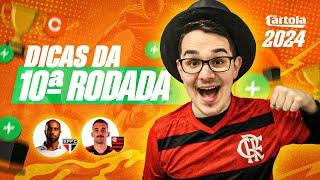 DICAS #10 RODADA  CARTOLA FC 2024  SÃO PAULO PRA MITAR??