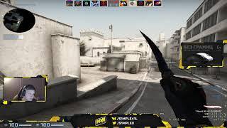 s1mple plays FPL Dust2 16.02.2021