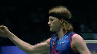 Match Point - Toma Junior Popov vs Anders Antonsen - MS SF - European Championships 2022