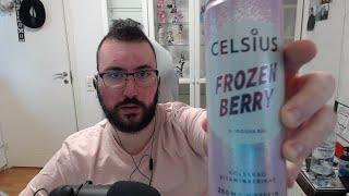 Drink Review Celsius Frozen Berry Nordiska Bär.