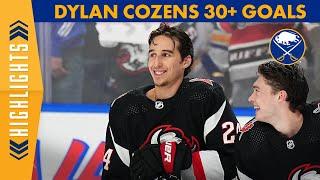 All Dylan Cozens 30+ Goals In The 2022-23 NHL Season  Buffalo Sabres
