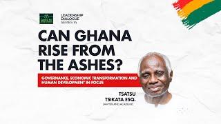 WATCH LIVE  CSJ Leadership Dialogue Series 14  Can Ghana Rise From The Ashes?  WoezorTV