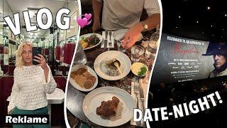 VLOG Puslespil kæmpe garn haul & date-night med min kæreste