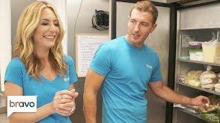Kate Chastain & Kevin Dobson Take You Inside Valors Fridges and Pantry  Below Deck  Bravo