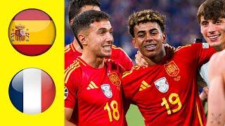 Spain x France 2-1 YAMAL SHOW Highlights EURO 2024