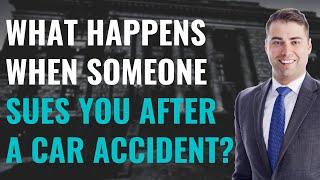 What happens when someone sues you after a car accident?  Personal Injury w Attorney Andrew Plagge