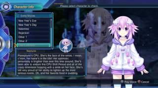 Megadimension Neptunia VII - Extra Voices Neptune Cast Comment - Rie Tanaka