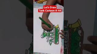 Drawing Tank Cartoon KB44#homeanimations