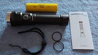 Astrolux FT05 XLD HP50 HI 3050lm Flashlight - Unboxing & Outdoor Test