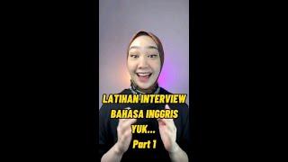 Latihan Interview BUMN Bahasa Inggris Yukk .. #Short #tipskerja #BUMN #tipsinterview #Bahasainggris