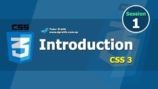 CSS Tutorial for Beginners - Introduction to CSS 3 Session 1   Tutor Pratik