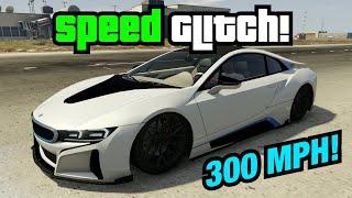 GTA 5 - NEW INSANE EASY SPEED GLITCH  300MPH