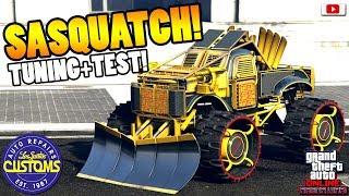 Einziges 100% Kugelsicheres Arena Auto SASQUATCH Tuning+TestGTA 5 Online Arena War Update