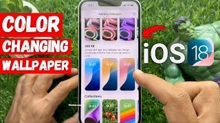 How to Get Color-Changing Dynamic Wallpaper in iPhone iOS 18