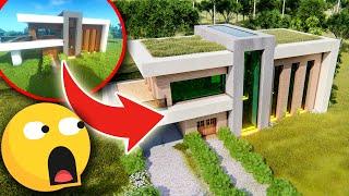  RECREANDO casa de YOUTUBERS en MINECRAFT versión REALISTA  ARTICKARFT.