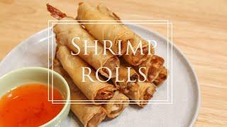 Fried Shrimp Rolls  Vietnamese Recipe  Easy Holiday Appetizer Hors Doeuvres