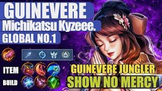 20 Kill Guinevere Show No Mercy  Gameplay Top 1 Global Guinevere By Michikatsu Kyzeee. • MLBB