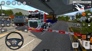 Mod UD Quon Trailer Buldozer - Bus Simulator Indonesia